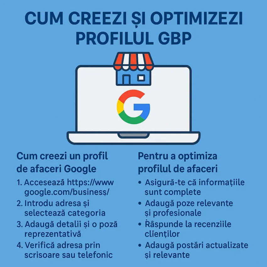 Cum creezi si optimizezi profilul GBP