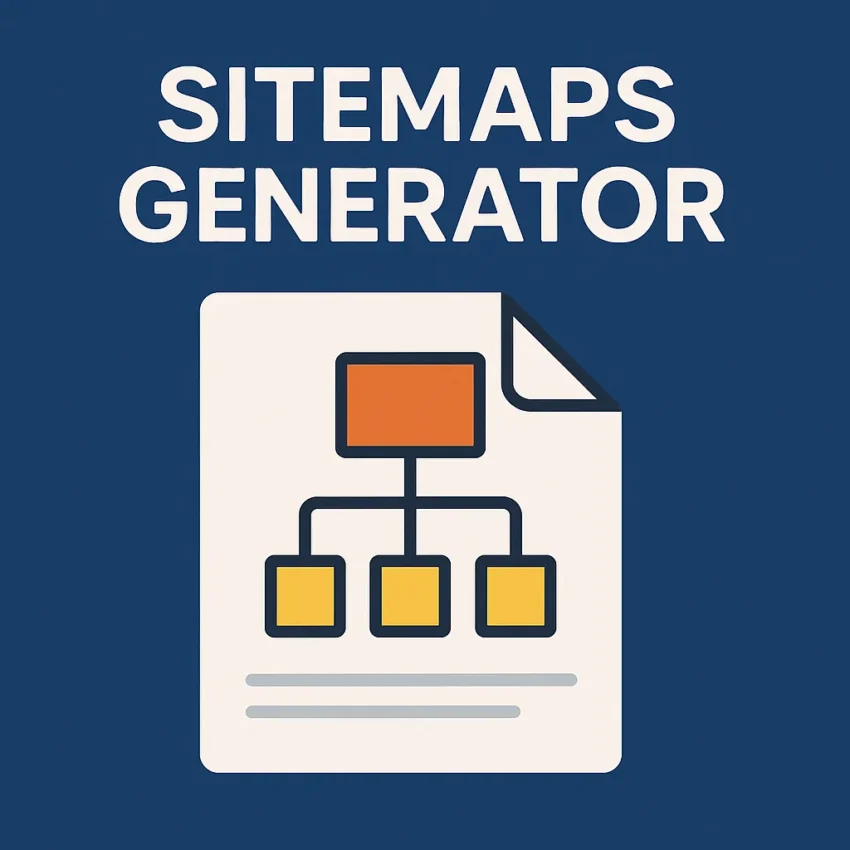 Sitemaps Generator: cheia indexarii rapide