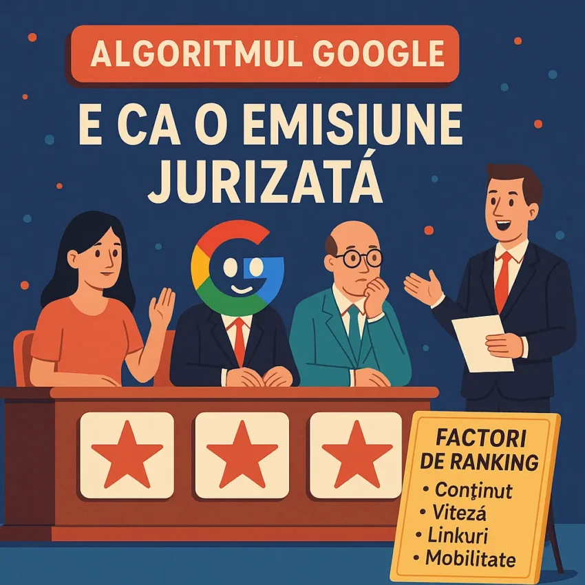 Algoritmul Google e ca o emisiune jurizata