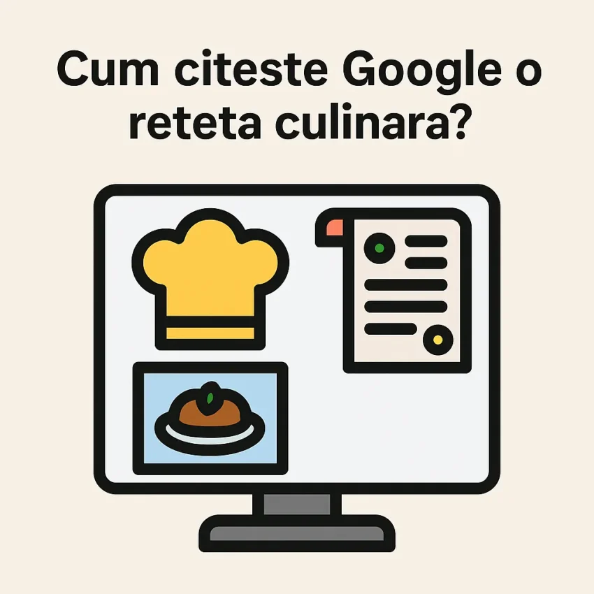 Cum citeste Google o reteta culinara?