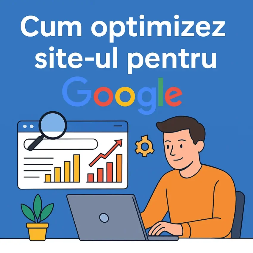 Cum optimizez site-ul pentru Google?