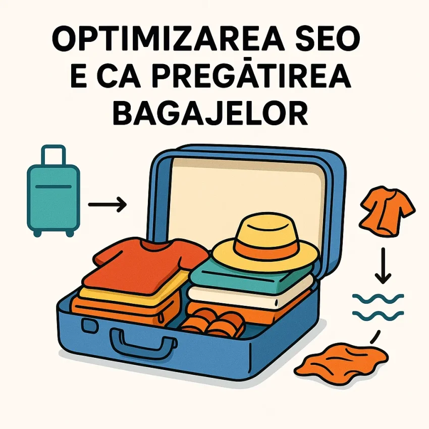 Optimizarea SEO e ca pregatirea bagajelor