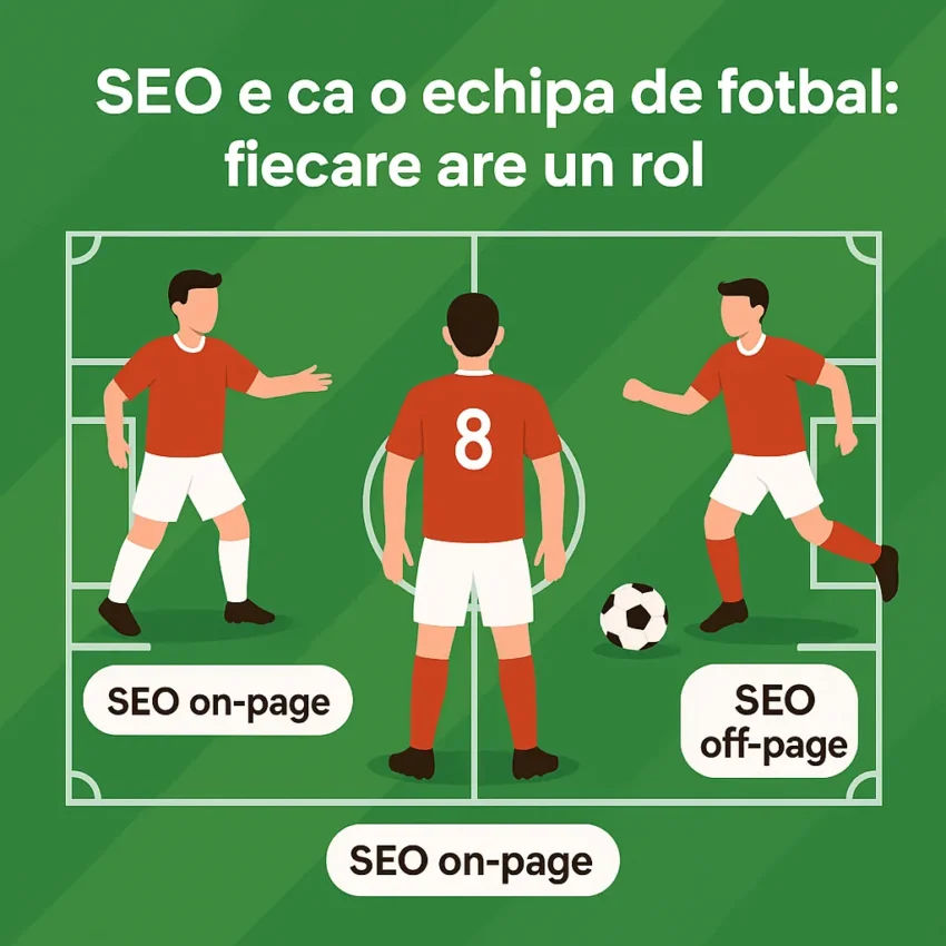 SEO e ca o echipa de fotbal