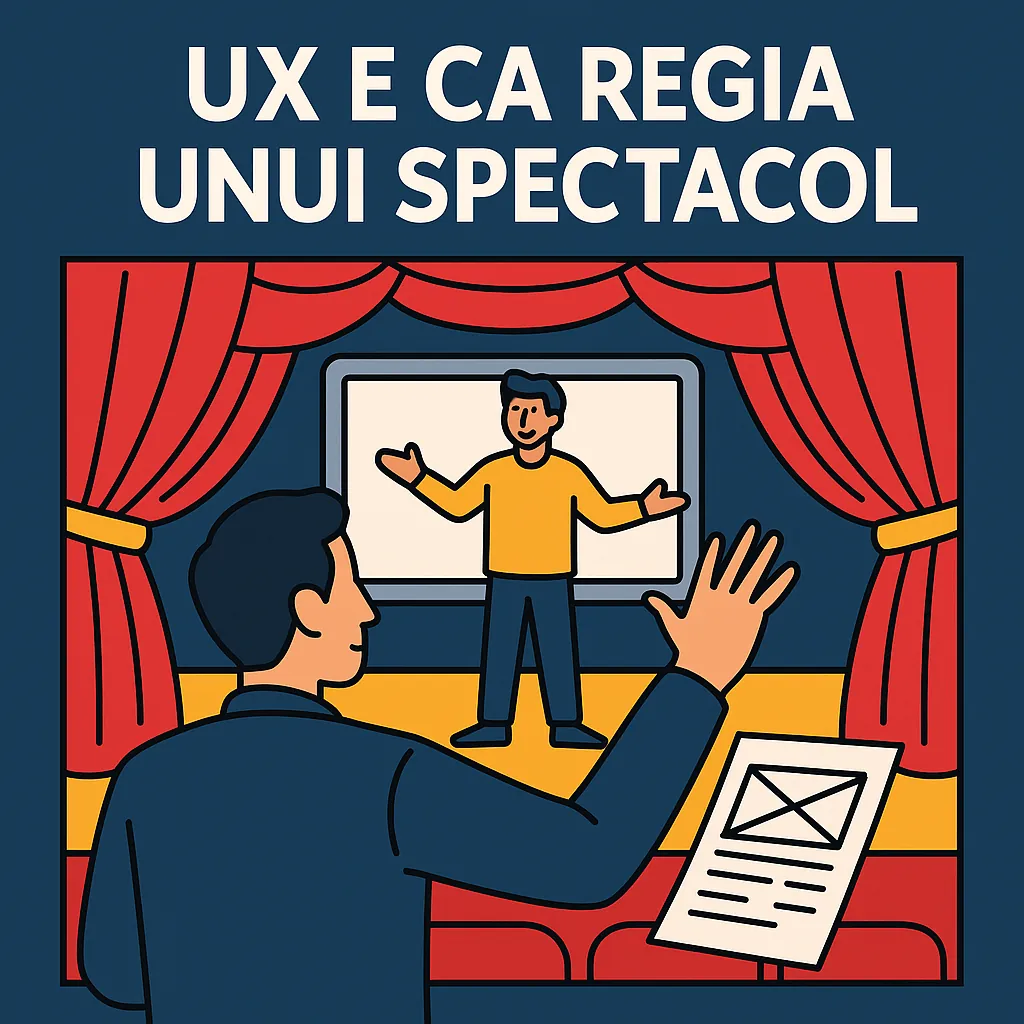 ux ca regia unui spectacol