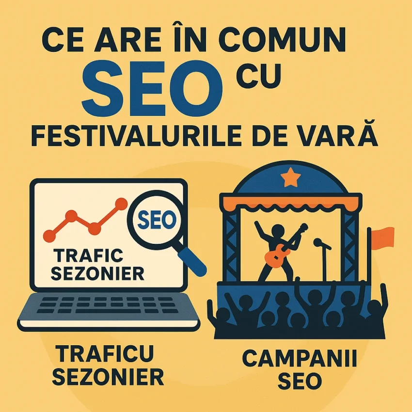 Ce are in comun SEO cu festivalurile de vara