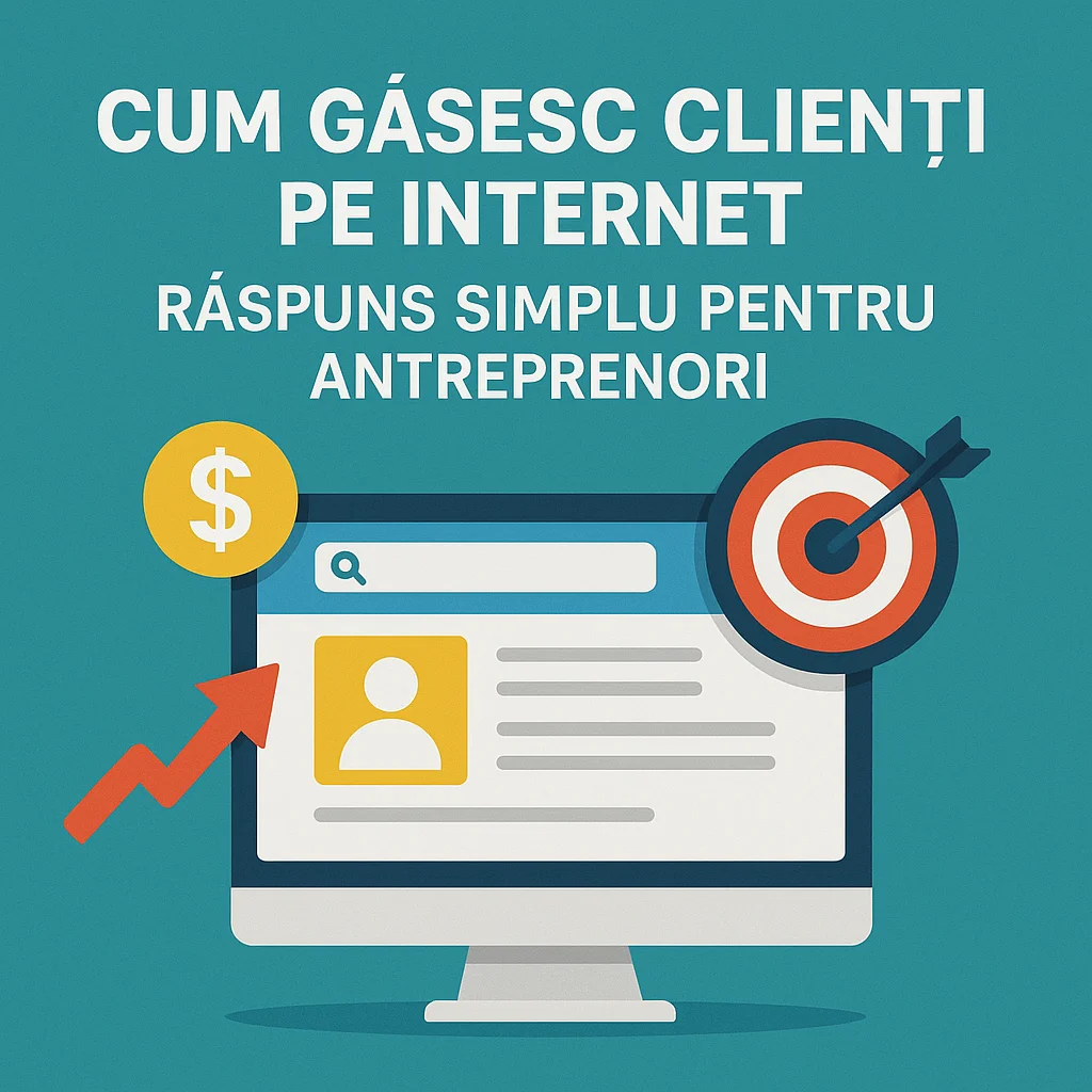 Cum gasesc clienti pe internet