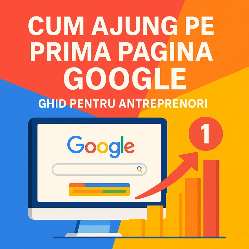 Cum ajung pe prima pagina Google – 1 Ghid pentru antreprenori