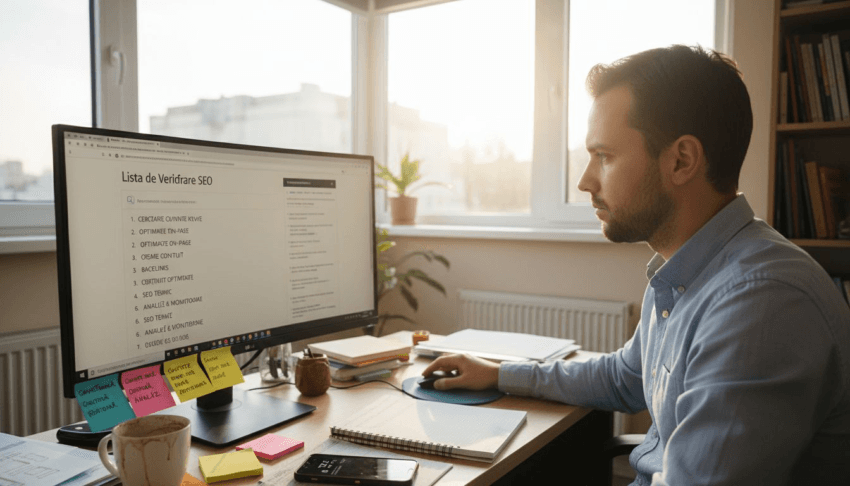 7 pași esențiali din checklist SEO pentru servicii