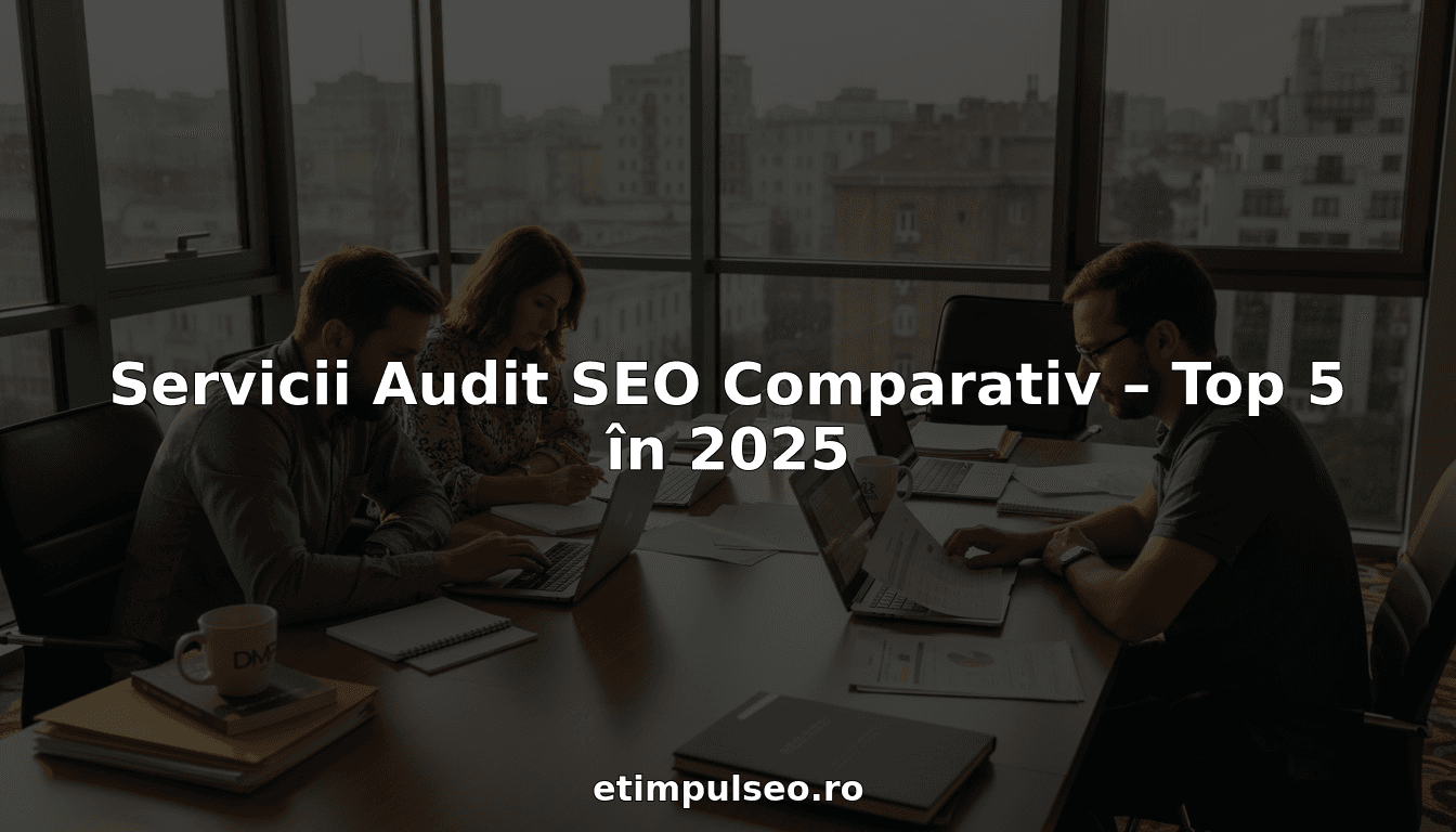 Servicii Audit SEO Comparativ – Top 5 în 2025