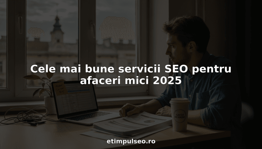 Cele mai bune servicii SEO pentru afaceri mici 2025