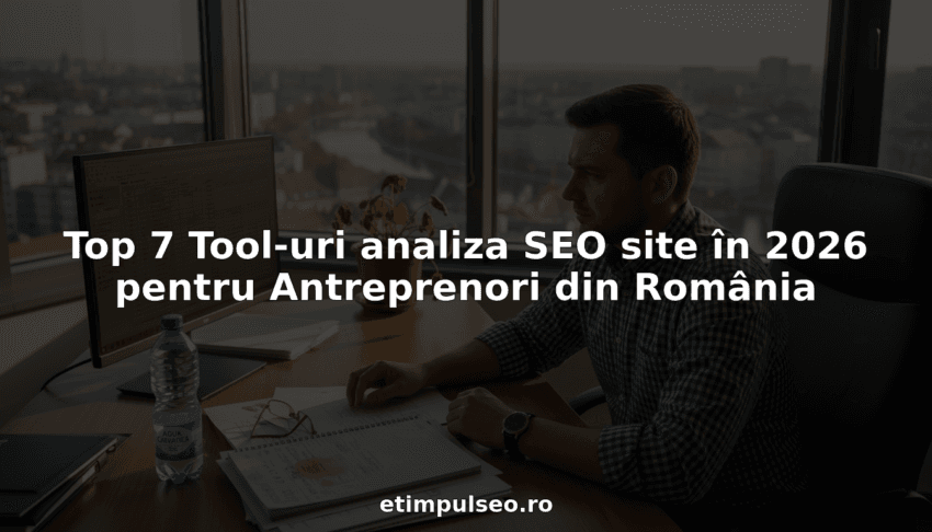 Top 7 Tool-uri analiza SEO site în 2026 pentru Antreprenori din România