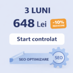 Abonament servicii optimizare SEO – 3 luni (plată integrală, -10%)
