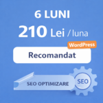 Abonament servicii optimizare SEO – 6 luni (plată lunară)